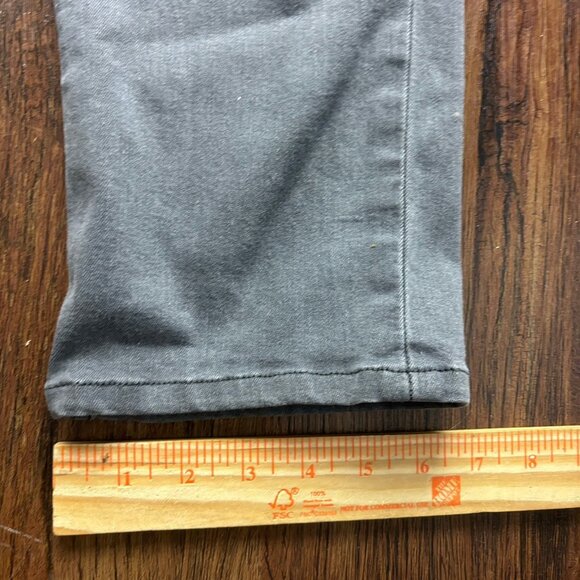 Paige Federal Straight Jeans Faded Black Stretch Men’s Size 33 - Picture 11 of 12